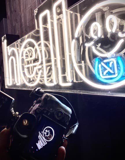 Neon sign brand spot still