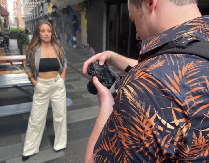 Author branding shoot